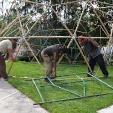 Con nuestros andamios se facilita la construcci&oacute;n de su c&uacute;pula
